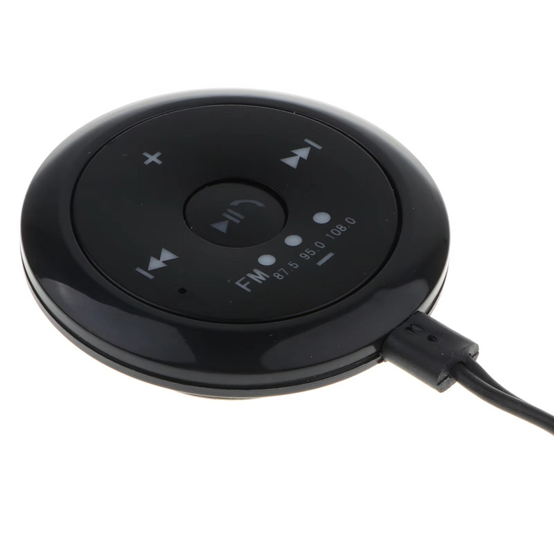2-i-1 Bluetooth 5.0 Autoradio med FM-sender, AUX-Eingang, 500-mAh-Akku, 5-V-Eingang, kompatibel med smarttelefoner og nettbrett