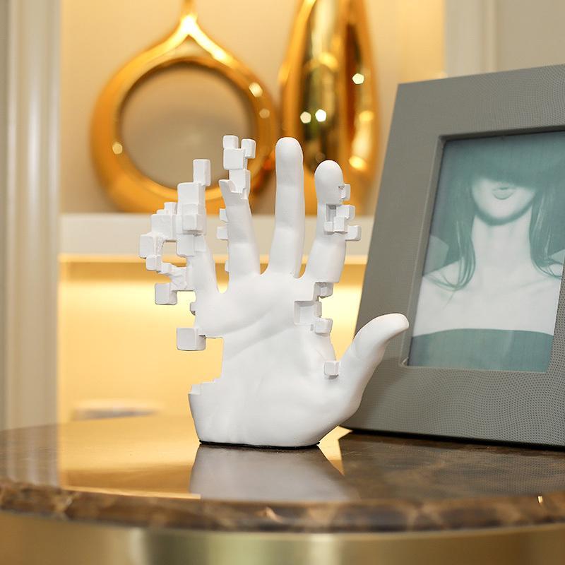 Skanto | Moderne Kunstneriske Berøringer Hånd Statue Dekor
