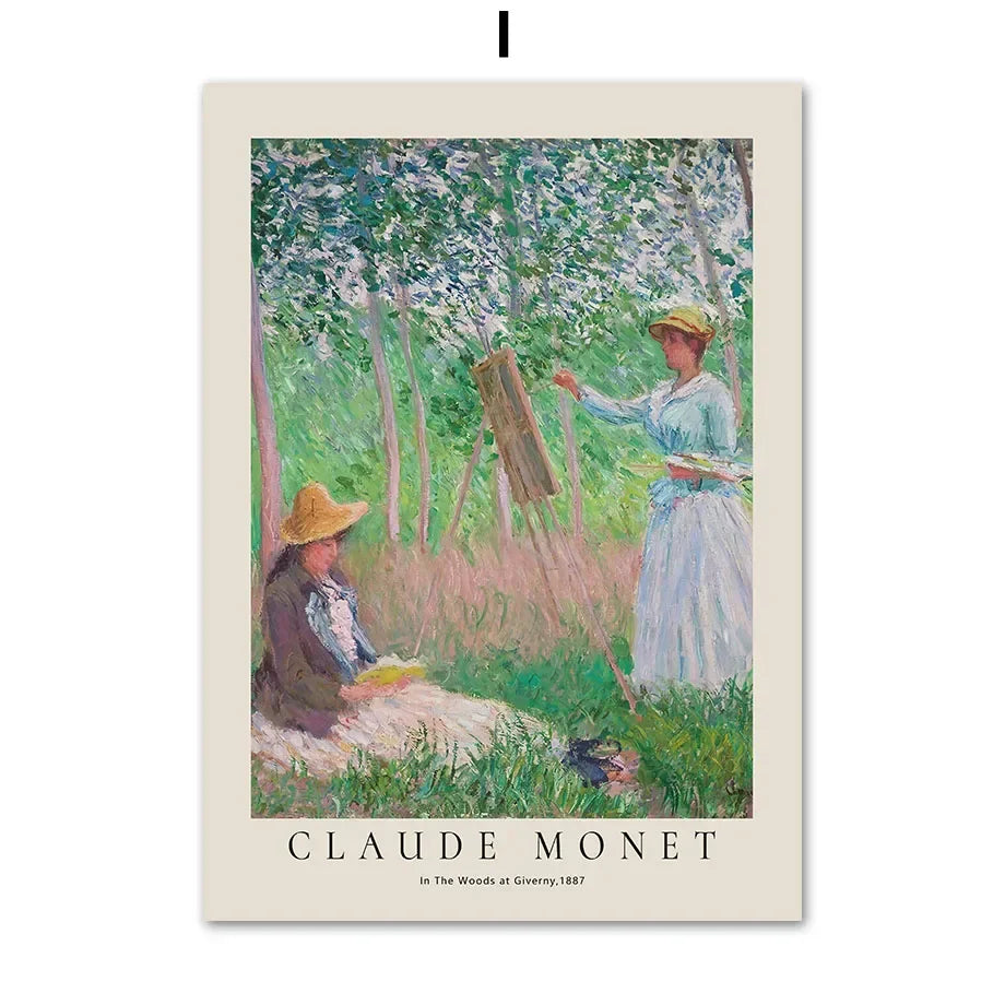 Tidløse Klassikere Vintage Landskapsveggkunst Fine Art Lerretsutskrifter Bilder Plakater Berømte Malerier For Stue Spisestue Soverom Kunst Dekor | Skanto