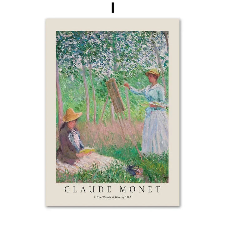 Tidløse Klassikere Vintage Landskapsveggkunst Fine Art Lerretsutskrifter Bilder Plakater Berømte Malerier For Stue Spisestue Soverom Kunst Dekor | Skanto