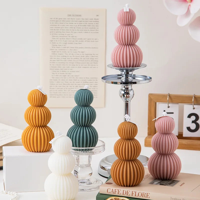 Skanto | Kreativ Geometrisk Duftlys Golfball Design Dekorasjon