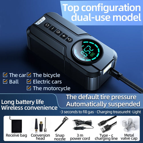 Skanto | CarBoost Smart Digital Dekkpumpe