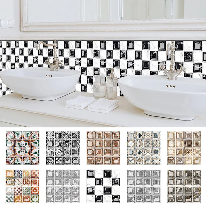 DecoMosaic 3D Mosaikkveggflisetiketter Skanto