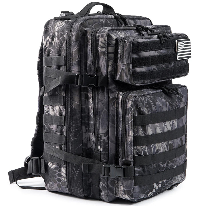 Skanto | Ryggsekk Camo Taktisk 45L Militær Ryggsekk