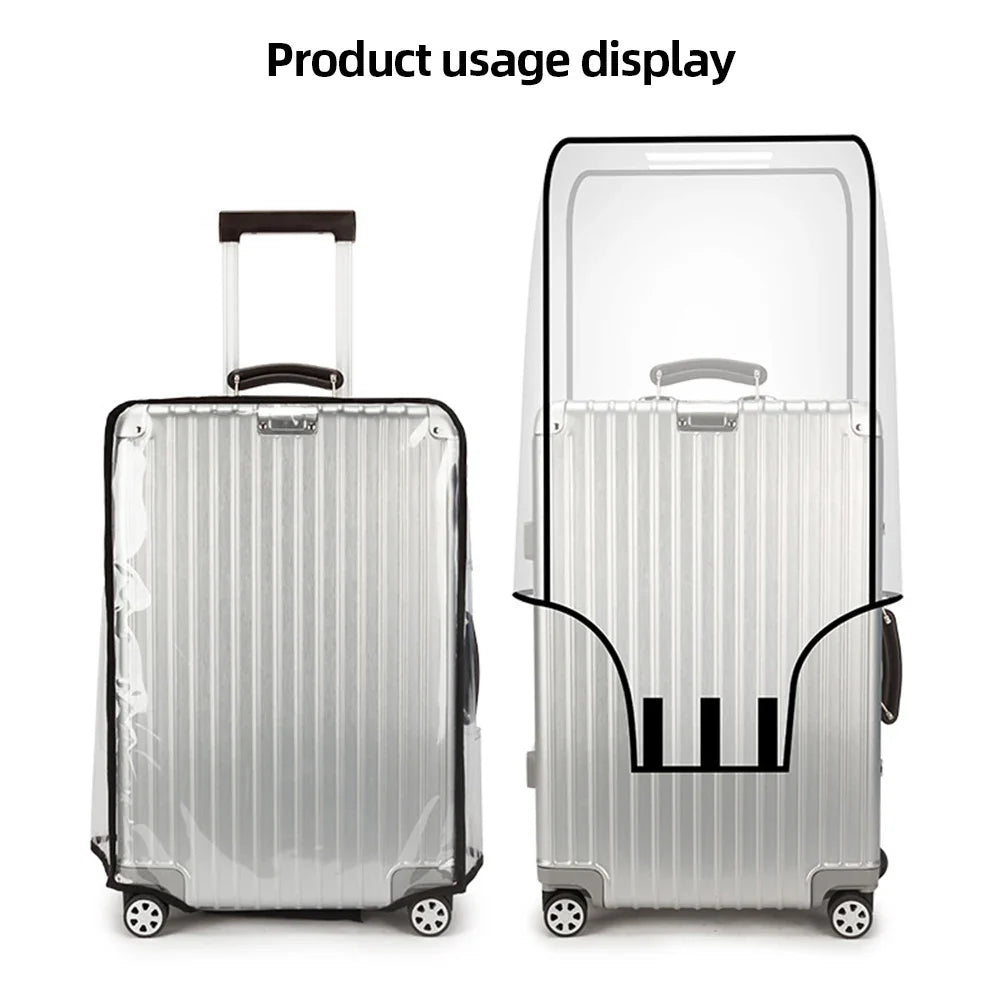 Skanto | Gjennomsiktig Vanntett Trolley Cover