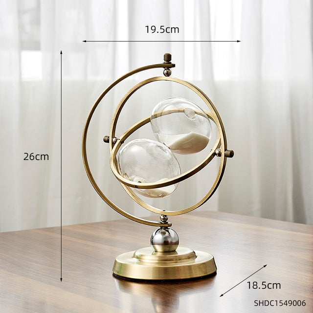 Time Charmer Metall Timeglass Dekor | Skanto