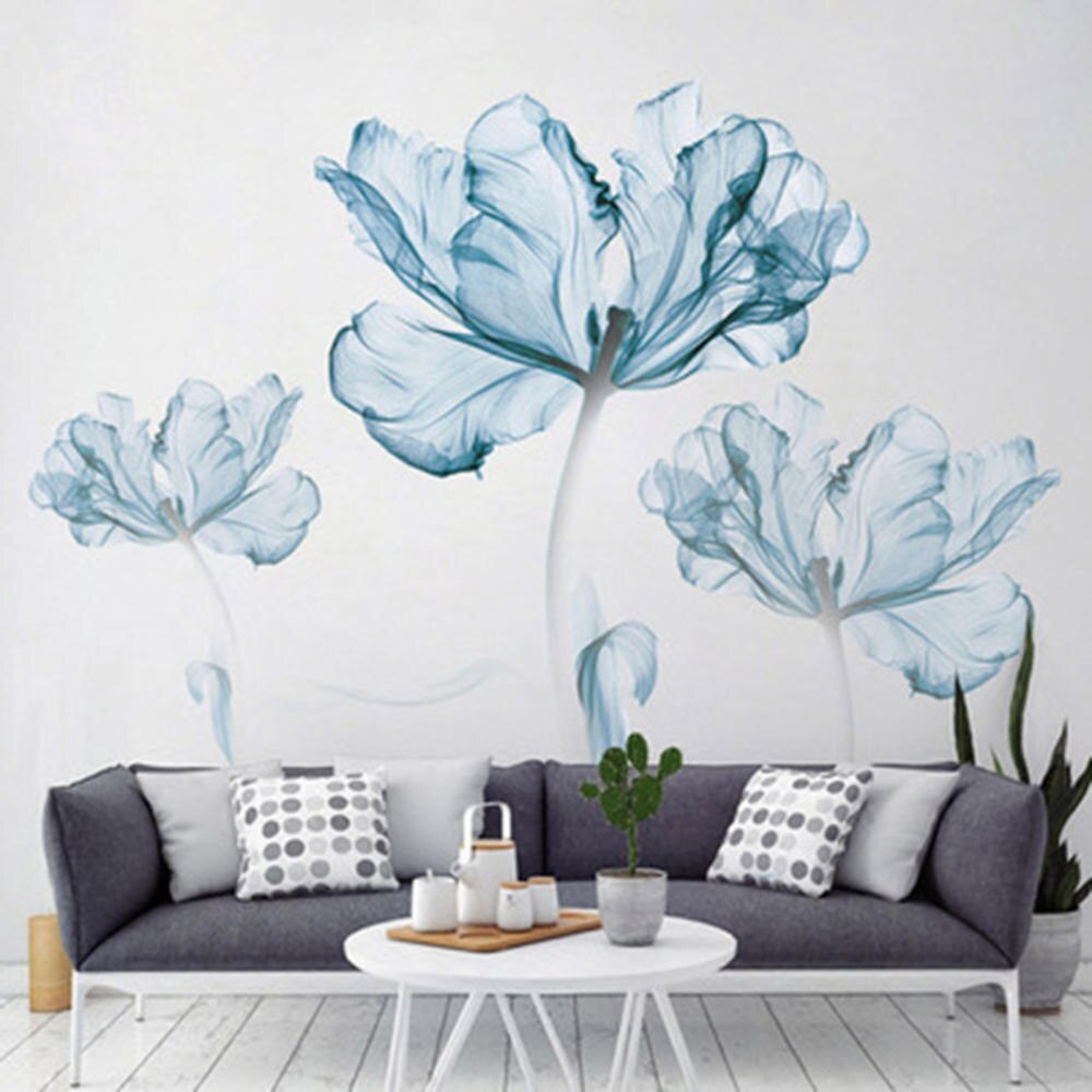 Skanto | Moderne Blossom Lotus Selvklebende Veggklistremerke