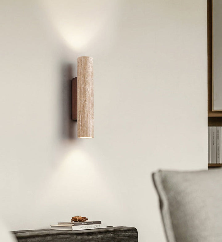 Skanto | Vegglampe med håndlaget finish i ånden av Wabi-Sabi