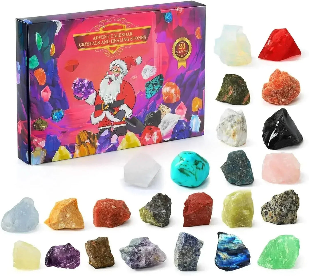 Skanto | Adventskalender med 24 ekte edelstener for unge utforskere