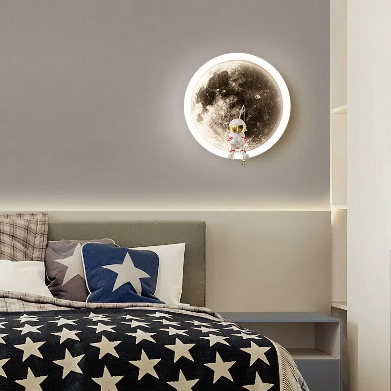 Skanto | Astronaut på månen Vegglampe