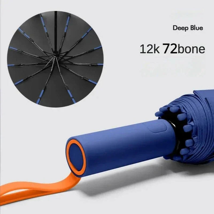 WeatherGuard – Wind- und wasserdichter Taschenschirm