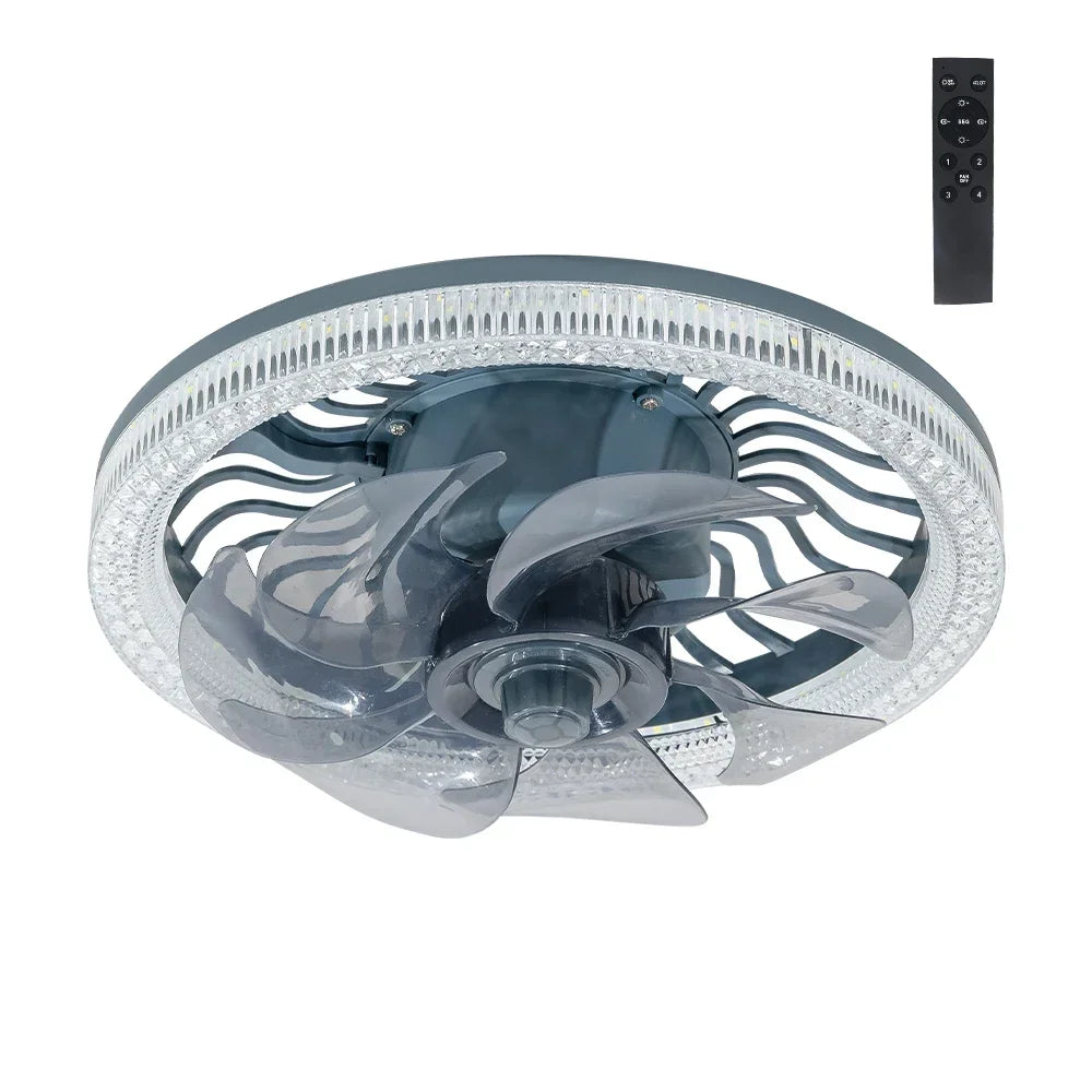 3i1 Fjernkontroll Støyfri Støy Elegant Vifte Lampe | Skanto