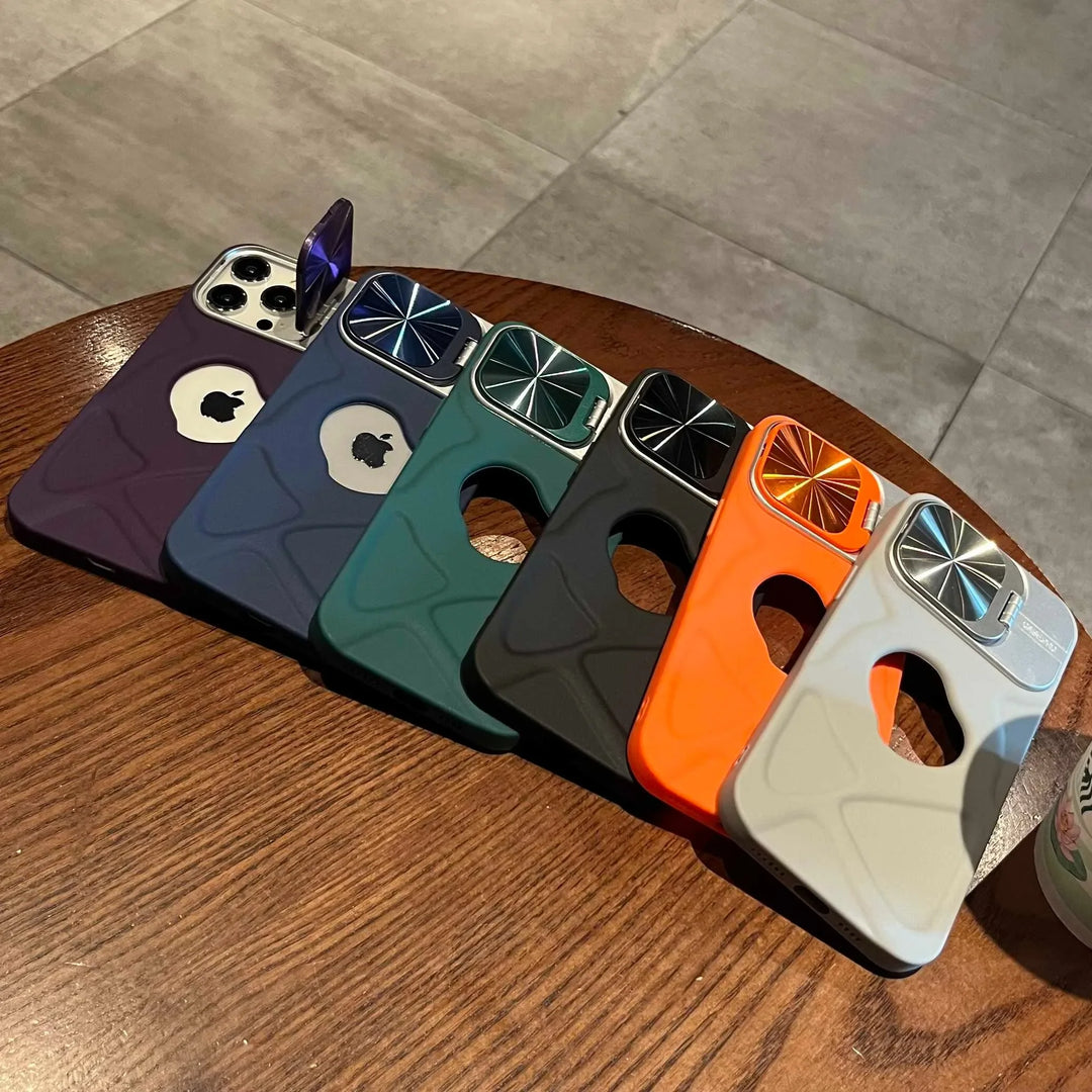 Skanto | Magsafe Silikon Linse Flip iPhone Etui