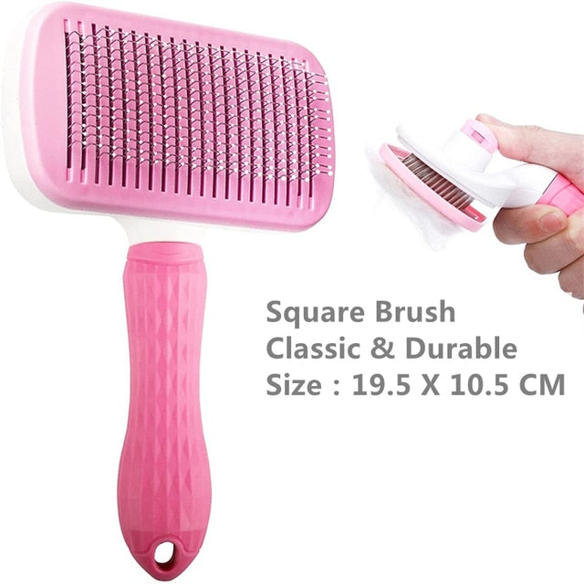 Pet Hair Grooming Brush | Skanto