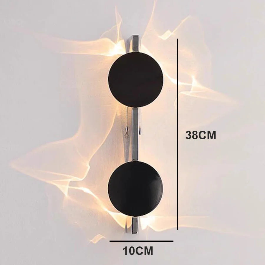 Skanto | Modulær Glow Prosjeksjons Moderne Vegglampe