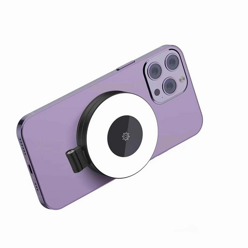 Skanto | Mini magnetisk selfie ringlys - lomme klips- på LED lys