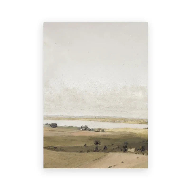 Klassiske vintage sommerlandskap fine kunst lerret utskrifter galleri veggkunst bilder for stue spisestue soverom kunst dekor | Skanto