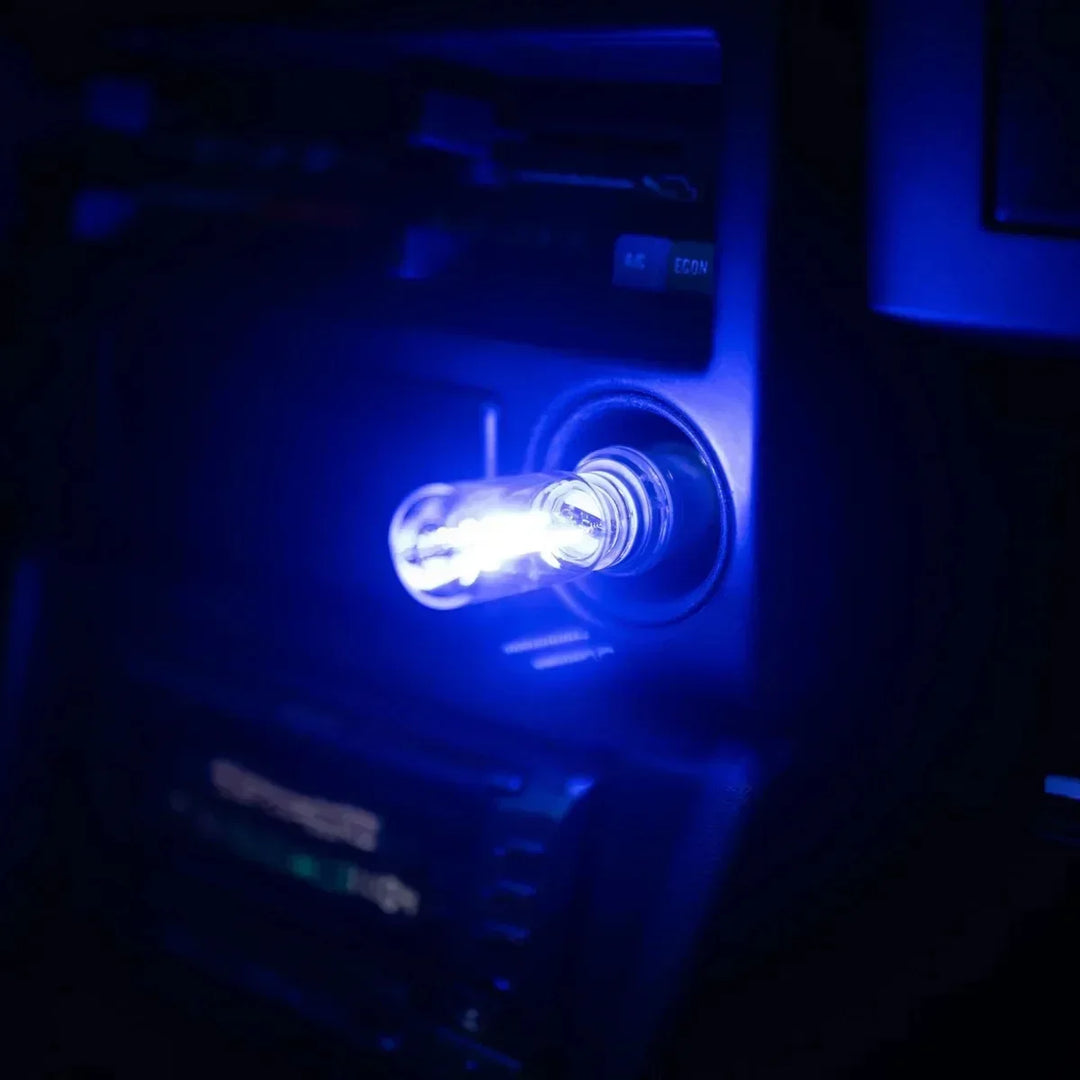 Skanto | LumiVase Ambient Light | Glass Bottle Design | Touch Dimmer | USB | 5 Farger