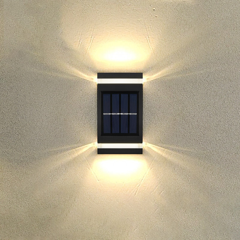 Skanto | BloomRay – Solarvegglampe for vakker hagebelysning