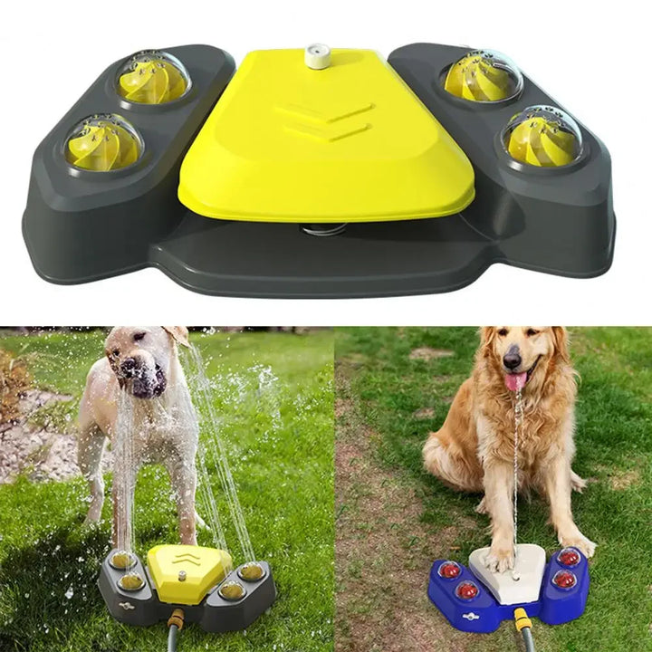Multifunksjonell hundesprinkler med drikkefontene Skanto
