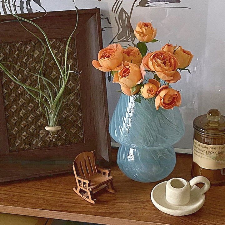 Nordisk Stripete Glassvase | Skanto