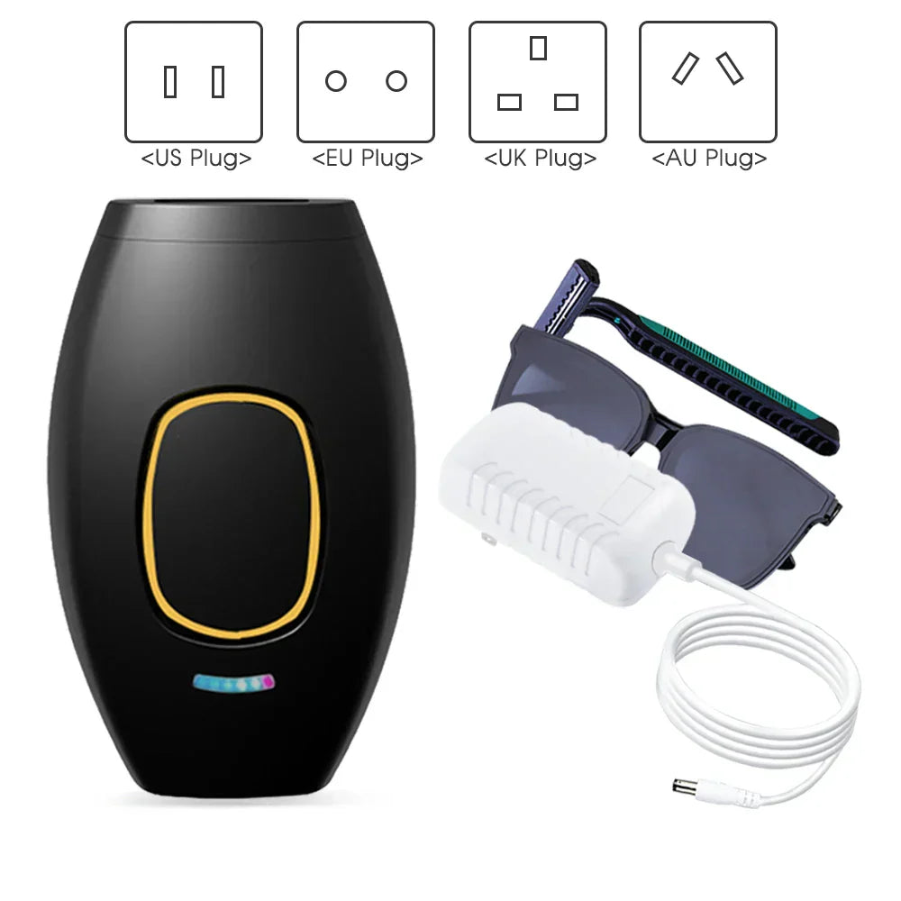 Skanto | Bikini IPL 500 000 Flash Epilator Impuls Permanent Laser Epilator Smerteløs For Kvinner Hårfjerning Hjemmebruk Enheter