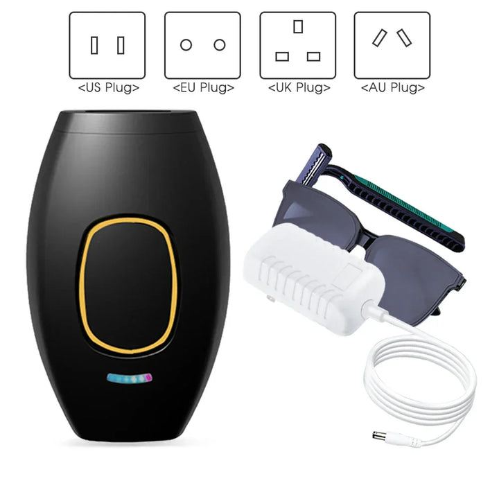 Skanto | Bikini IPL 500 000 Flash Epilator Impuls Permanent Laser Epilator Smerteløs For Kvinner Hårfjerning Hjemmebruk Enheter