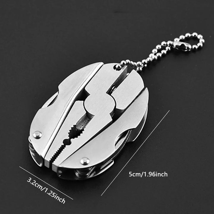 Skanto | Rustfritt Edge EDC Multi-Tool Nøkkelring