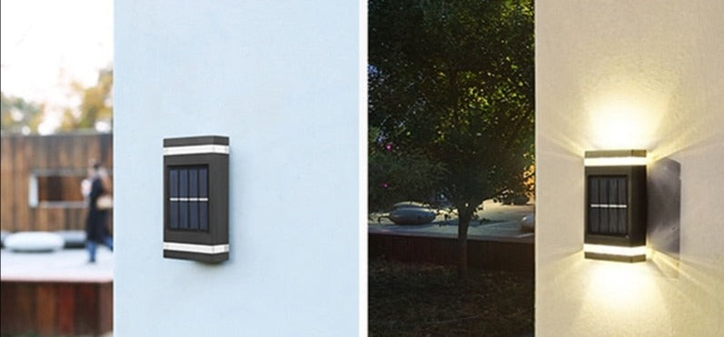 Skanto | BloomRay – Solarvegglampe for vakker hagebelysning