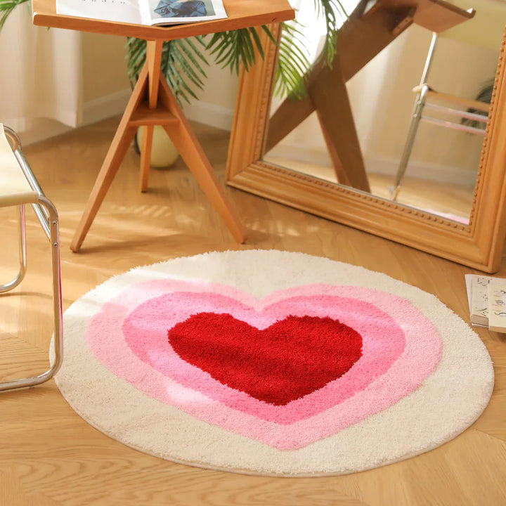 Gradient Heart Mat | Skanto
