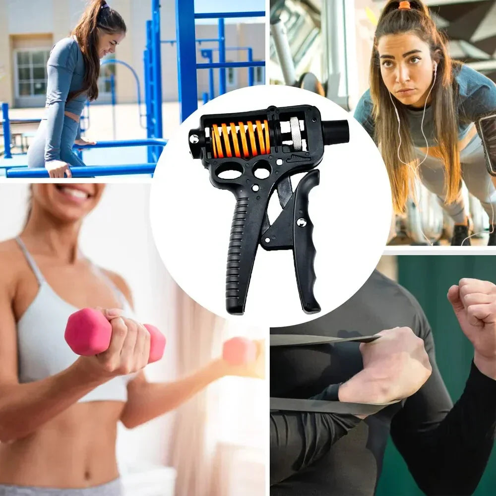 Skanto | Justerbar 5-165kg Tungt Grip Styrketreningsverktøy - Fingerutvider for Arm, Håndledd og Underarm Trening