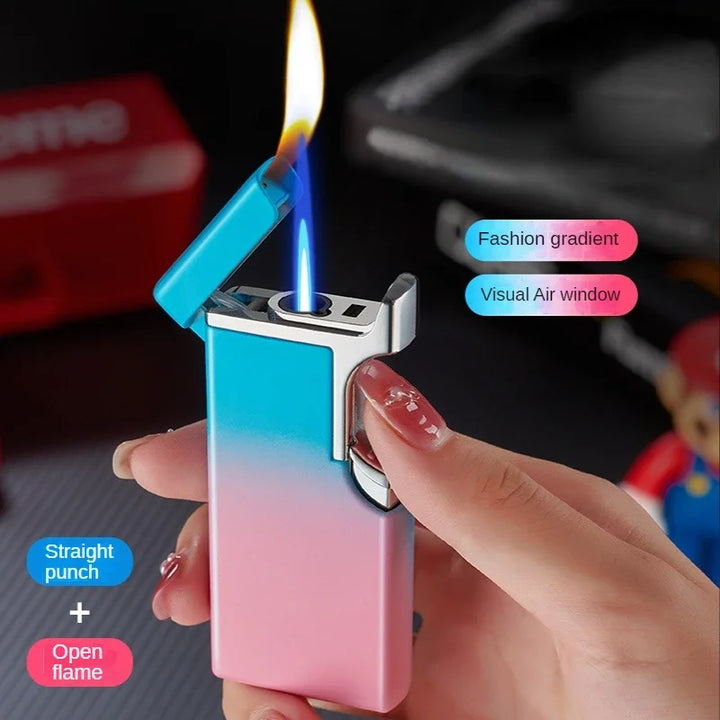 Metal Double Fire Jet Butane Lighter | Skanto