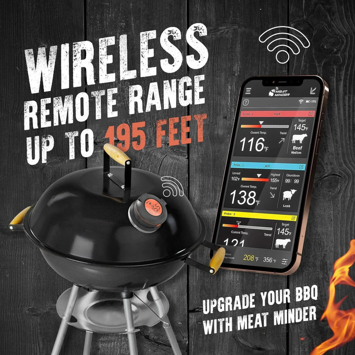 Skanto | TempMaster BBQ Termometer – App-kontrollert & Multi-sone kapabel