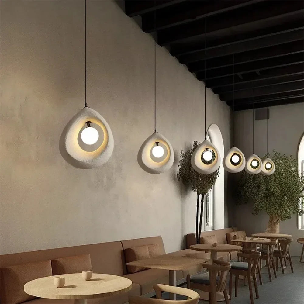 Skanto | Japansk Wabi Sabi Pendellampe med Minimalistisk Design