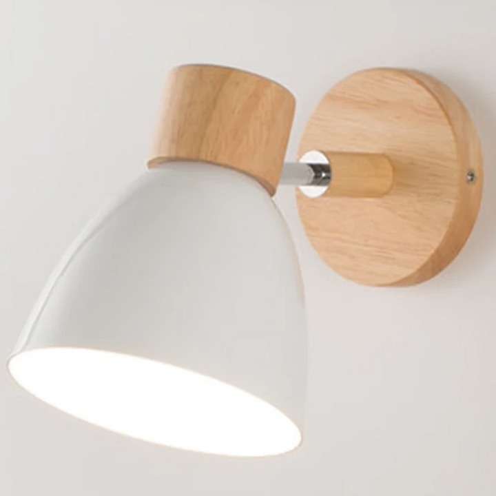 Minimalistisk skandinavisk vegglampe – Nordisk design for soverom og stue | LED-belysning