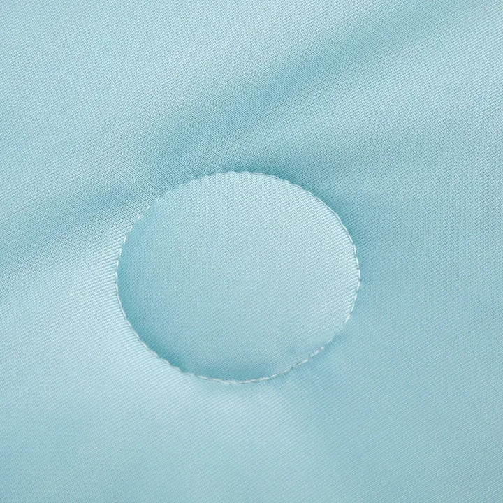 Air Condition Sommer Komforter — Ren Farge Is Silke Kjøleteppe, Lett & Glatt Twin/King Størrelse Quilt | Skanto
