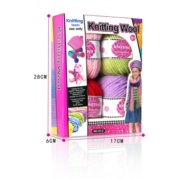 Skanto | Strickolino Strikkemaskin | 22 Nålene | Automatisk Sirkulær Strikkesett for Nybegynnere & Voksne | Rask Strikker med Tilbehør