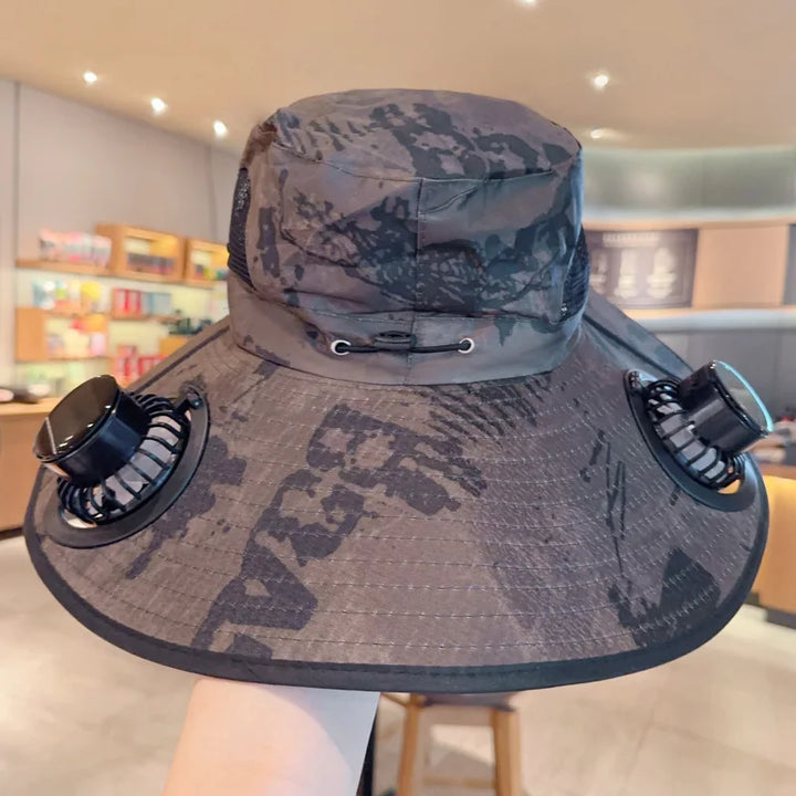Solar Fan Bucket Hat | Skanto