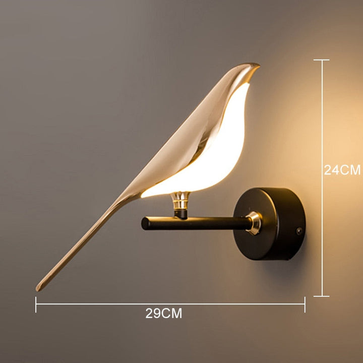 Skanto | Moderne nordisk Veggfugl Lampe