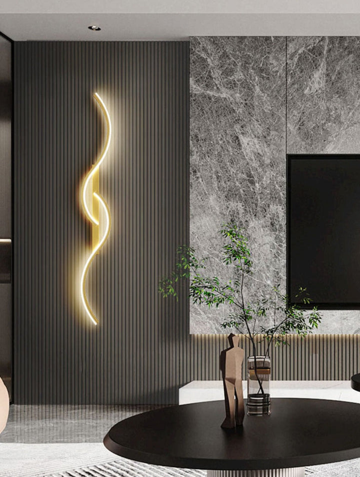Skanto | GlowCraft – Moderne LED Vegglampe med Kunstnerisk Design