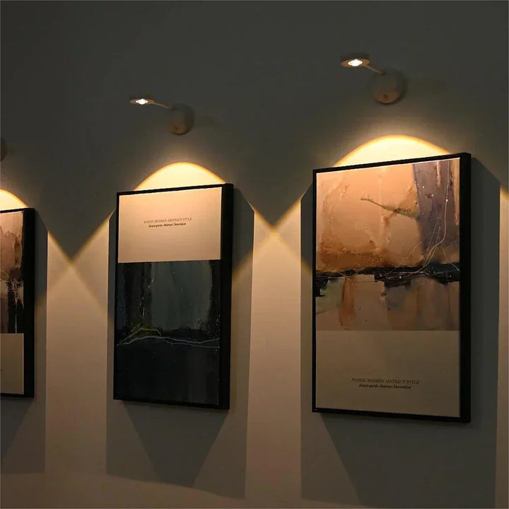 Skanto | Veggspotlight – SmartGlow – oppladbar LED – bevegelsessensor