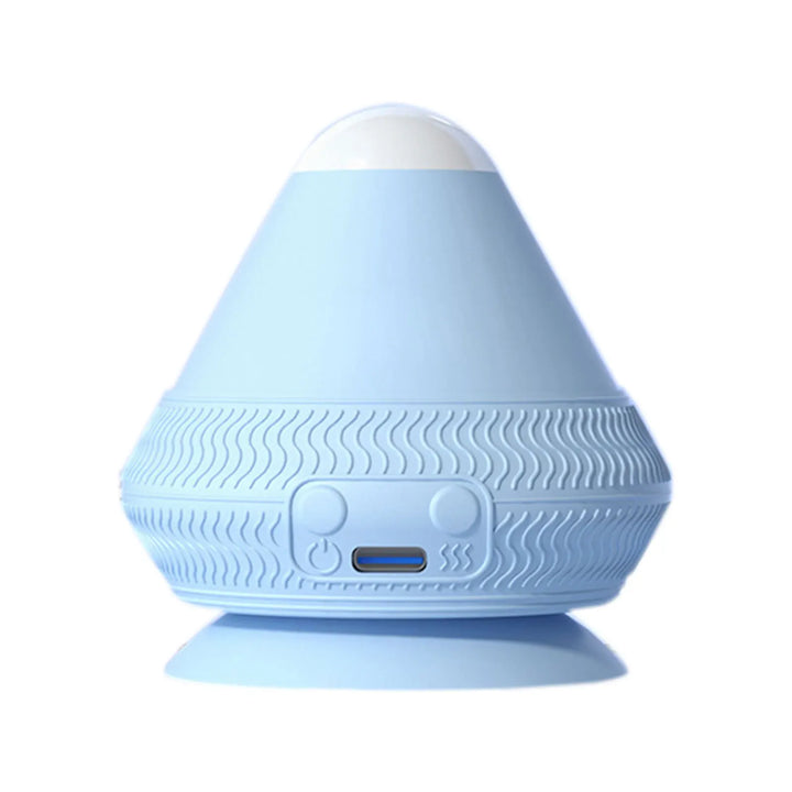 Skanto | Vibrasjoner Massasje Ball FlexiVibe | USB Oppladbar | Varme & Vibrasjon Terapi | Silikon | Bærbar & Selvklebende