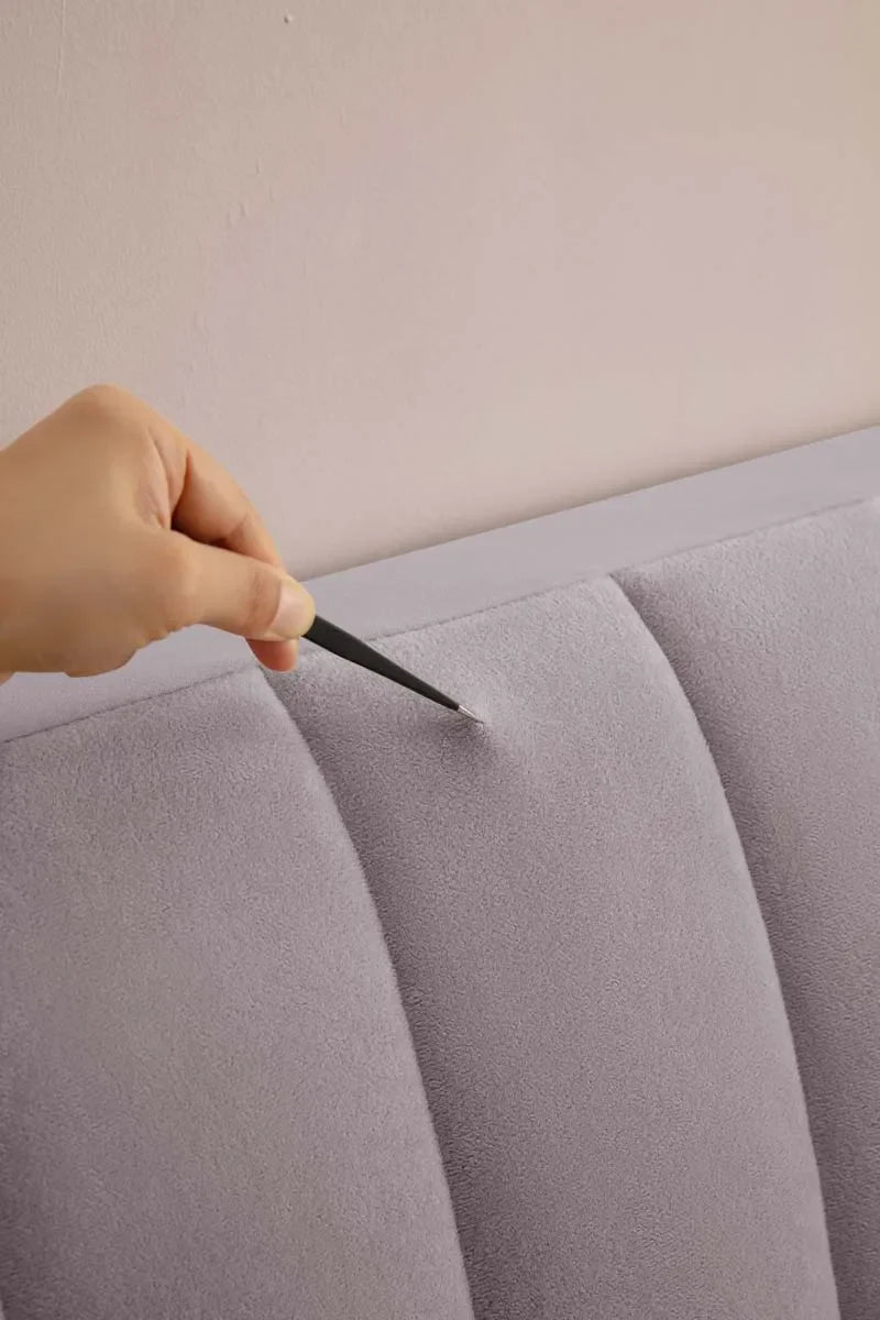 Skanto | Plush Quiltet Seng Hodegavl Beskytter