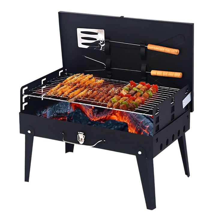 Skanto | Sammenleggbart stål hagegrill for camping & hage