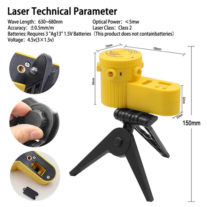 Skanto | Multifunksjonelt Laser Nivåverktøy