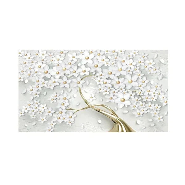 Abstrakt Floral Stor Blomster Petal Trevegg Kunst Fine Art Lærredsutskrifter Bilde For Stue Soverom Salong Kunst Dekor | Skanto