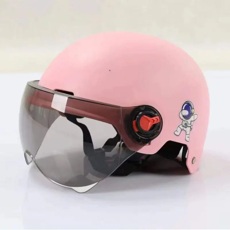 Skanto | Åpen-Face Motorsykkelhjelm med Goggles – Orion