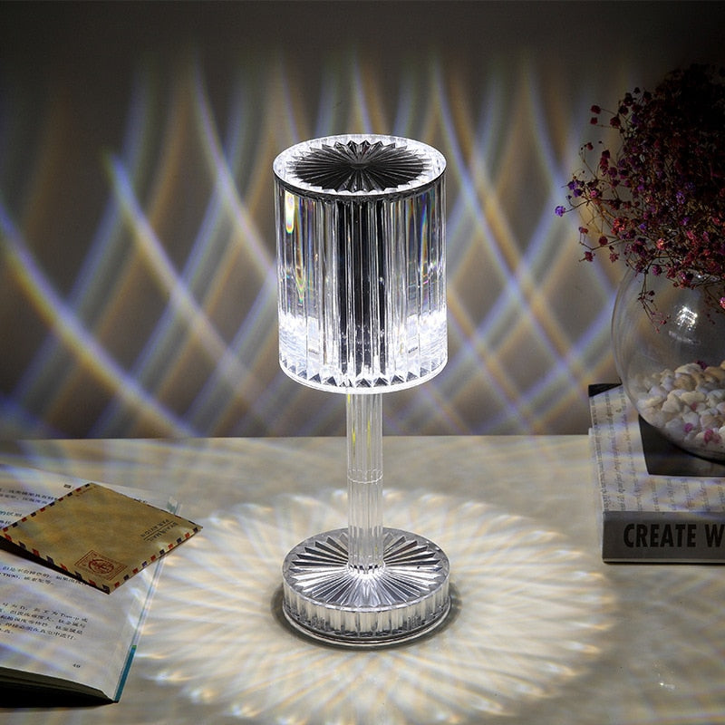Skanto | Diamond Glow Akril Berøring Bord Nattlampe