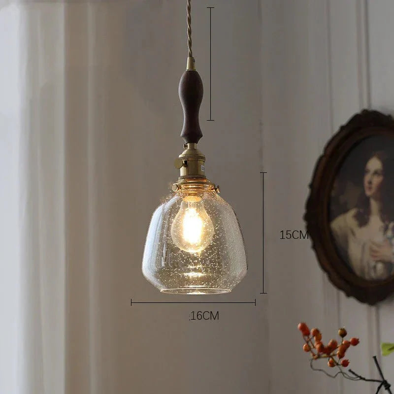 Skanto | NostalgiaLuxe - Elegant vintage glass lamp - Sofistikert atmosfære garantert