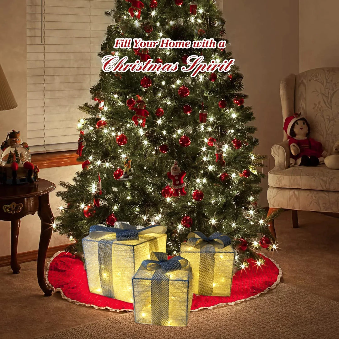 Skanto | HolidayPresents | LED Gaveboks Dekorasjoner